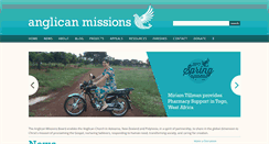 Desktop Screenshot of angmissions.org.nz